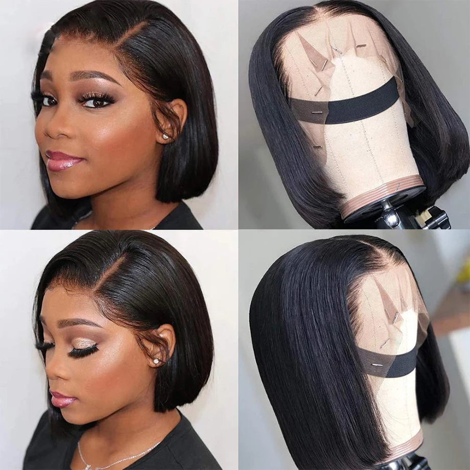 12” Straight Bob Wig